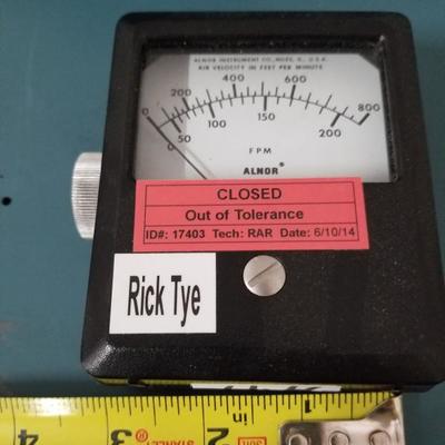 Alnor Vetometer jr by Alnor FPM Meter