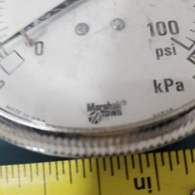 Marshall Town 100 PSI Gauge Meter A-51
