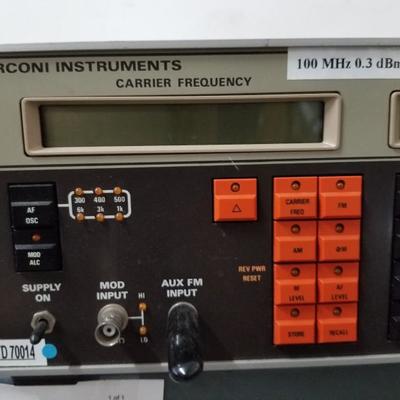 Marconi Instruments 2019A Signal Generator 52019-910E (Parts Only)