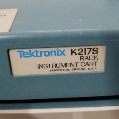 Tektronix K217S Rack Instrument Cart Adjustable Tilt #1