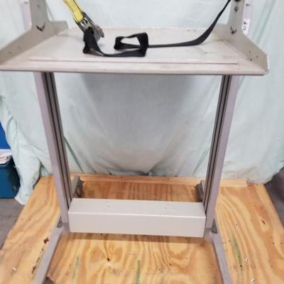 Adjustable Ratchet Strap Rolling Cart