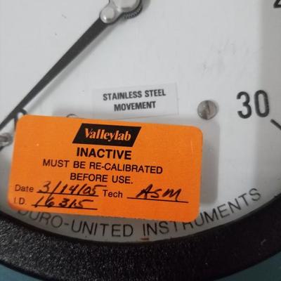 Duro-United Stainless Steel Movement PSI Gauge A-63