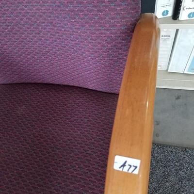Armed Fabric Chair A-77