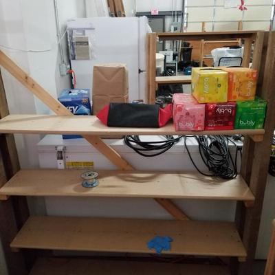 5 ft 4 Shelf Handmade Storage Rack