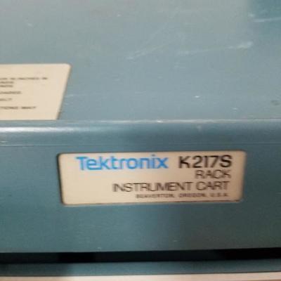 Tektronix K217S Rack Instrument Cart Adjustable Tilt #2