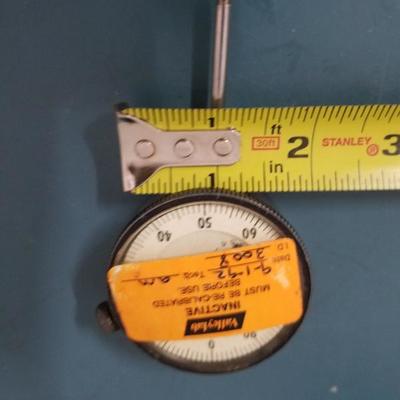 Starrett 100 PSI Gauge Meter