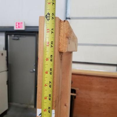 6 Ft 3 Shelf Handmade Storage Unit A-33