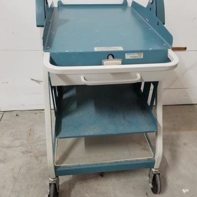 Tektronix K217S Rack Instrument Cart Adjustable Tilt #1