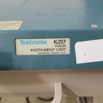 Tektronix K217S Rack Instrument Cart Adjustable Tilt #2