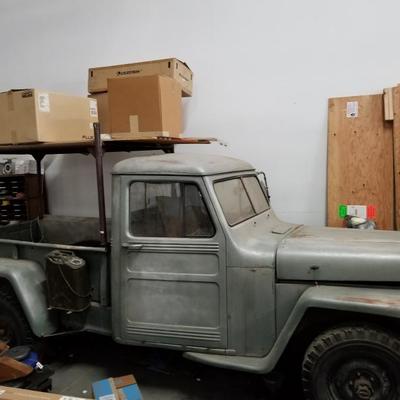 1955 Willys Jeep 4x4 6 Cylinder Pickup Truck