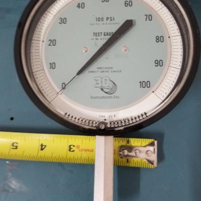 3D Instruments Inc Precision Direct Drive Gauge 100 PSI