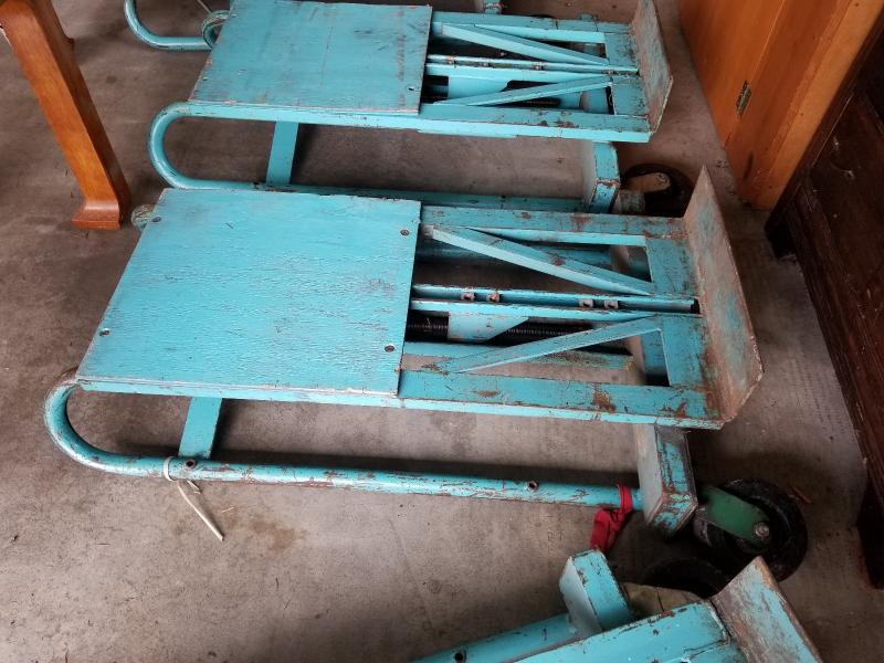 Vintage Hand Truck/Dolly For Heavy Equipment