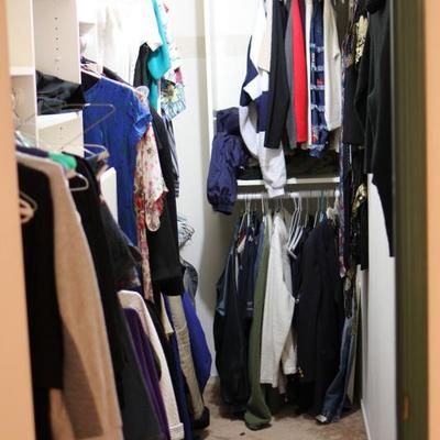 Lot 82: Entire Closet - Women & Men's Clothing
