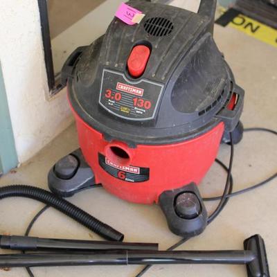 Lot 131: Craftsman Shop Vac