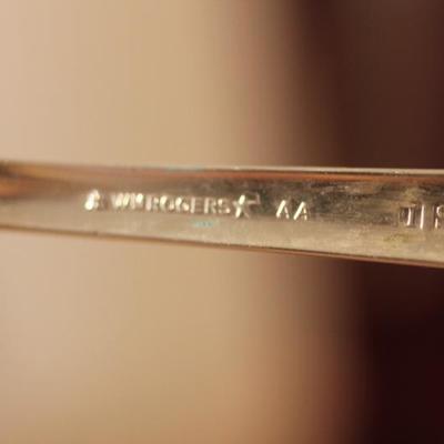Lot 42: Misc. Silver Plate Utensils
