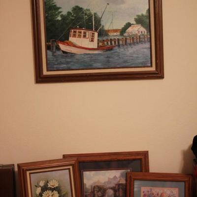 Lot 56: Framed Art