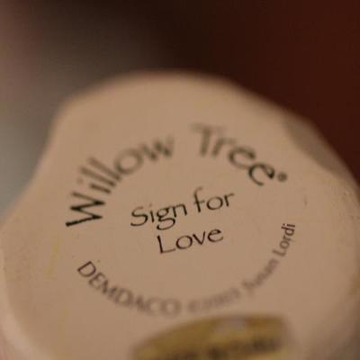 Lot 36: Three Angels - Willow Tree