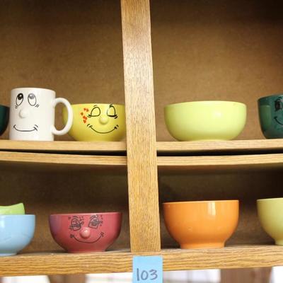 Lot 103: Misc. Kitchen Bowls & Mugs