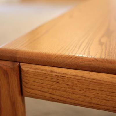 Lot 43: Square Oak Coffee Table