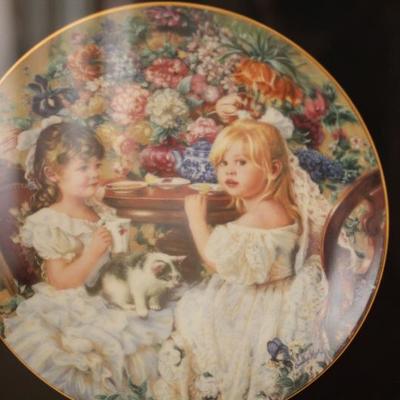 Lot 90: Collectible Plates Framed