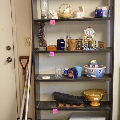 Lot 130: Garage Shelf & Tolls