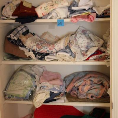 Lot 68: Entire Linen Closet