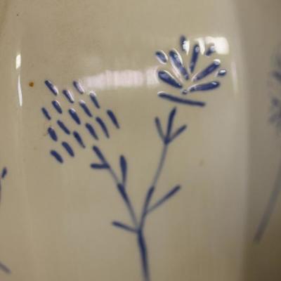 Lot 109: White Handmade Ceramic Vase