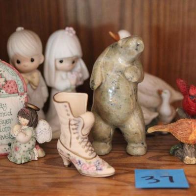 Lot 37: Misc. Figurine Collectibles - Six