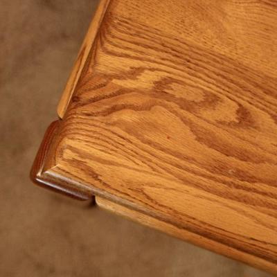 Lot 43: Square Oak Coffee Table