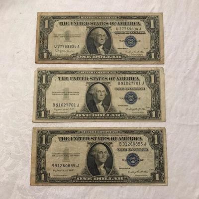 Lot 75 - 1935 and 1957 Silver Certificates