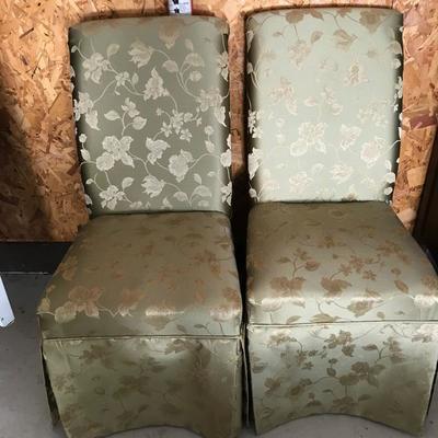 Lot 103 - Dining Chairs and Side Table