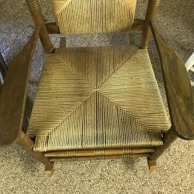 Lot 140 - Pair of Rocking Chairs