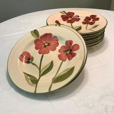 Lot 5 - Floral Dish Set