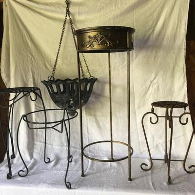 Lot 107- Plant Stands