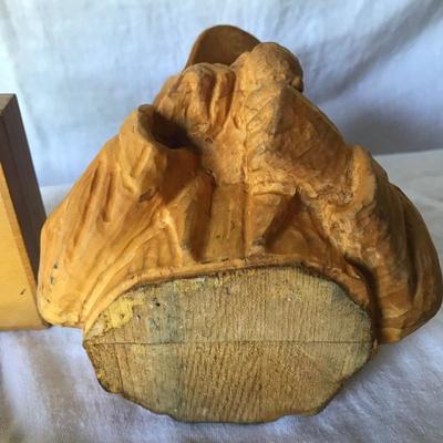 Lot 114 - Wooden Carving and more