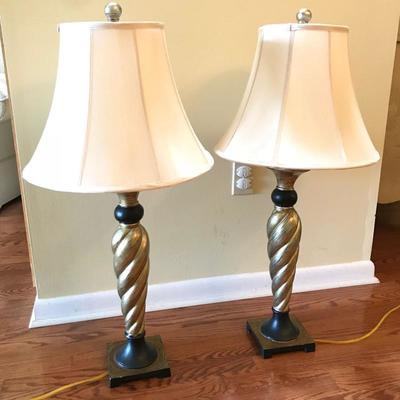 Lot 27 - Pair of Lamps