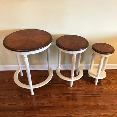 Lot 29 - Nesting Tables and Chairs