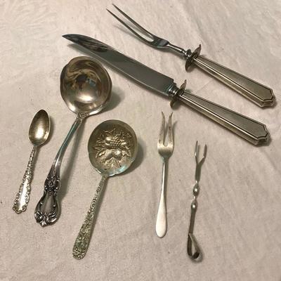 Lot 84 - Sterling Silver Serving Pieces