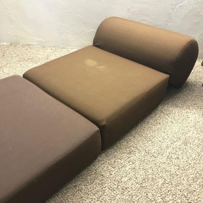 Lot 143- Chairs/Folding Beds and Beanbag