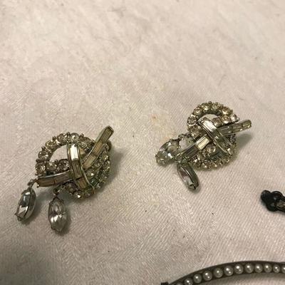 Lot 87 - Crystal and Sterling Jewelry