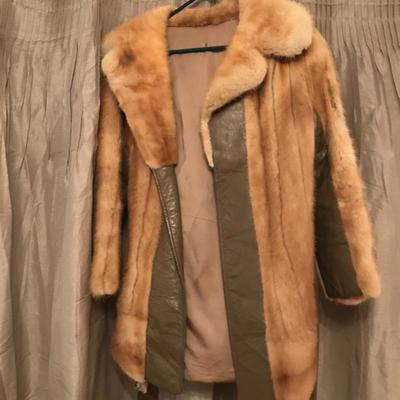 Lot 157 - Two Fur and Leather Coats