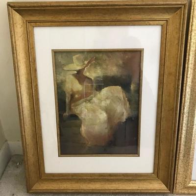 Lot 151 - Gold Framed Art