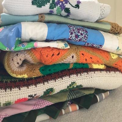 Lot 61- Quilts and Afghans