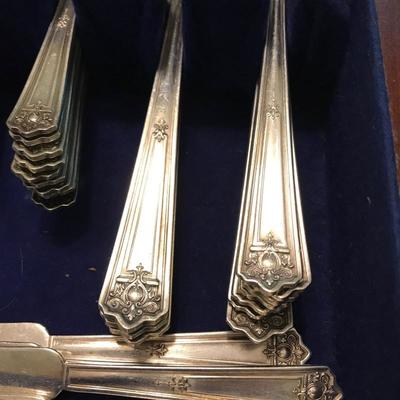 Lot 97 - Rogers and Bro Silverware Set