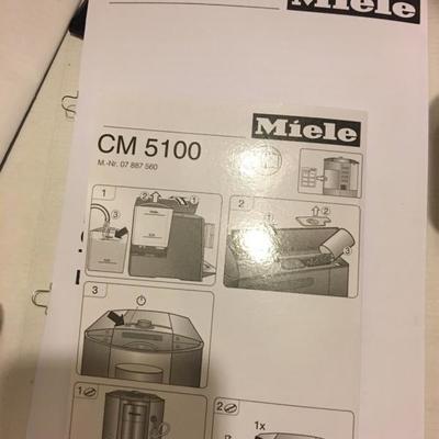 Miele CM 5100 Coffee/Expresso Maker