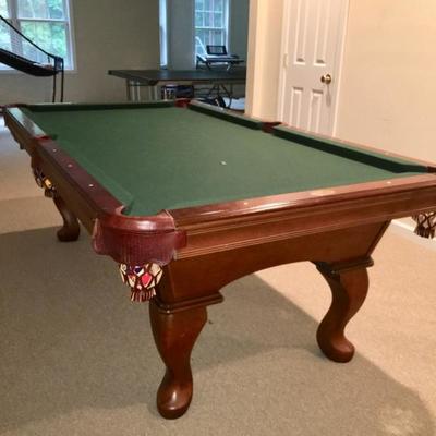 Olhausen Eclipse 8' Accu-Fast Pool Table