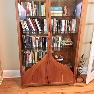 Unique Custom Bookcase by Fair Haven Woodworks
