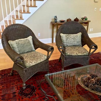 Wicker Chairs by Domain Home Fashions