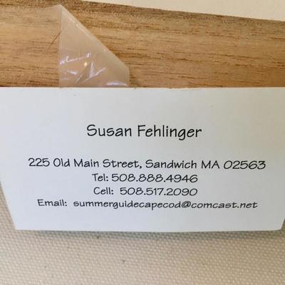 Susan Fehlinger Originial Oil "Betsy's Barn"