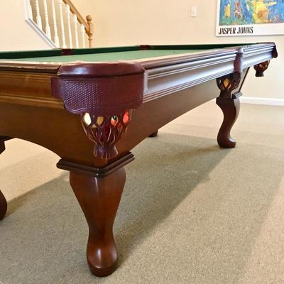 Olhausen Eclipse 8' Accu-Fast Pool Table